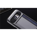 Wholesale Samsung Galaxy S7 Edge Card Slots Hybrid Case (Silver)